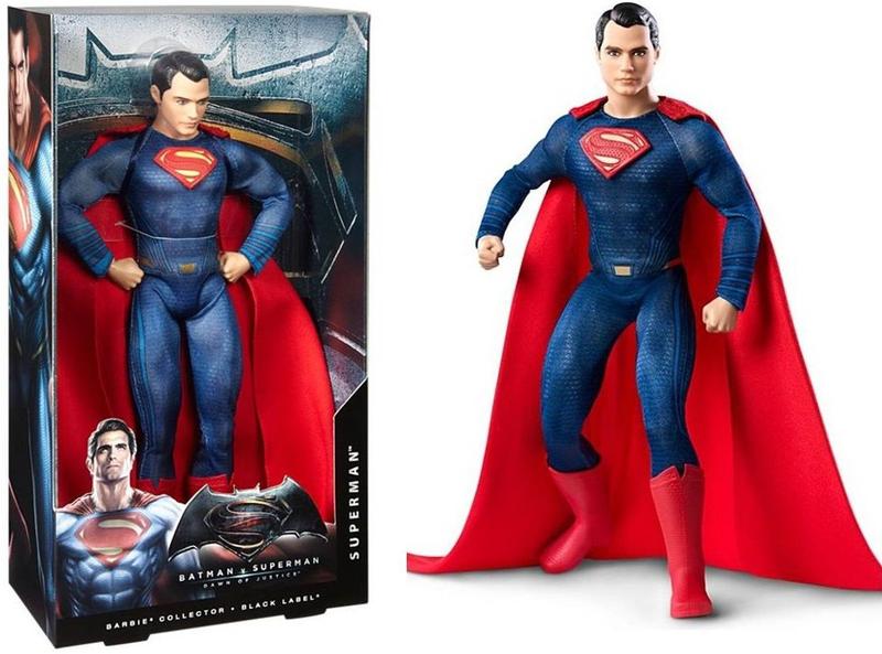 Boneco Ken Colecionável Herói Superman Super Homem Batman Vs